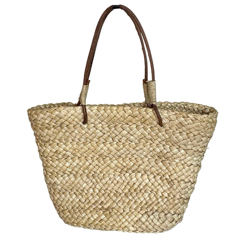 Xhilaration Straw Mini Tote Bag